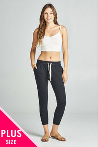 French Terry Capri Jogger Pants