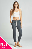 French Terry Capri Jogger Pants