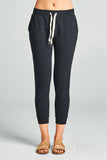 French Terry Capri Jogger Pants