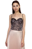 Sleeveless Leopard Bodysuit