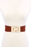 Fashion Stretchable Square Buckle Belt