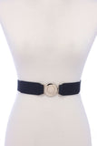 Metal Buckle Elastic Belt