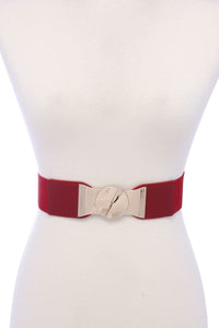 Pu Leather Elastic Belt