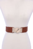 Pu Leather Elastic Belt