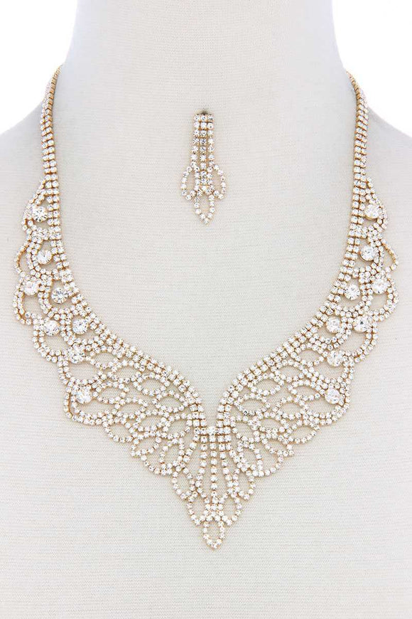 Rhinestone Necklace