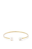 Pearl Ended Cuff Bracelet