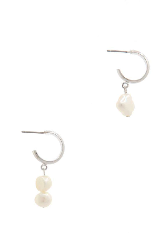 Pearl Dangle Drop Earring