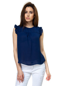 Ruffle Sleeve Top