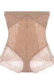 Mesh With Floral Lace Shapewear