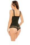 Lace And Mesh Bodysuit Shapewear