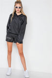 Windbreaker Graphic Jacket Short Set